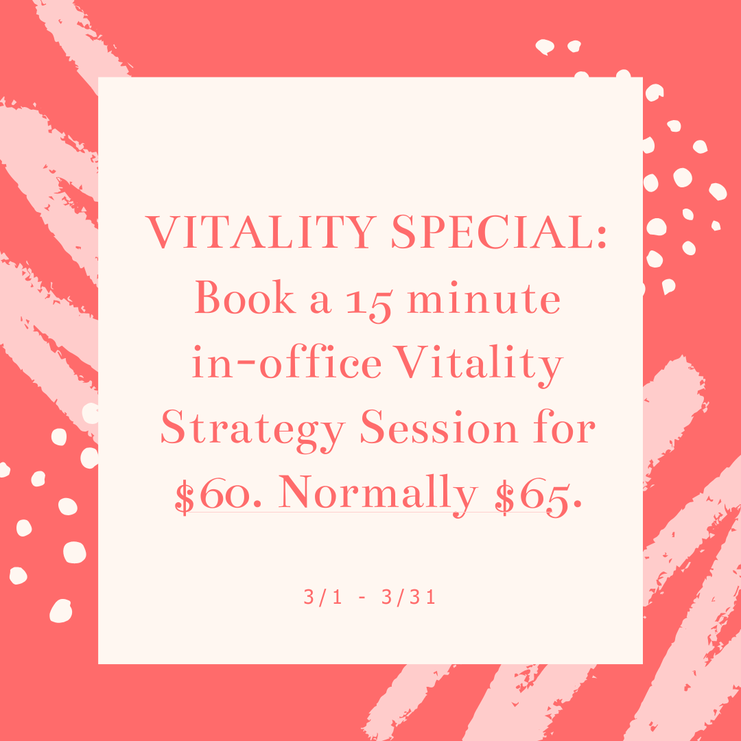 Vitality Strategy Session vitality session